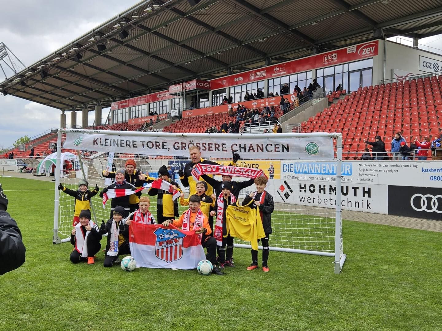 Aufregender Tag Für Unsere Jüngsten In Der GGZ-Arena Zwickau - FSV 1990 ...